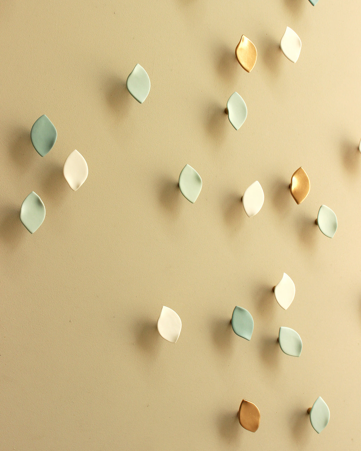 leaf shaped wall art