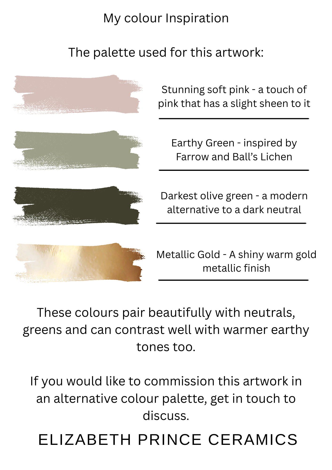 The Softness - Blossom Petal Wall Art: Dark Olive and Sage Green, Pink & Gold Porcelain Ceramic Wall Sculpture (48)